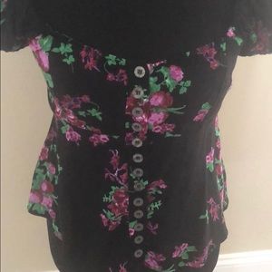 NWT Free People off shoulder top size Small